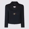 VALENTINO NAVY BLUE WOOL BLAZER