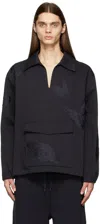 Valentino Navy Utopia Butterfly Shirt In Navy