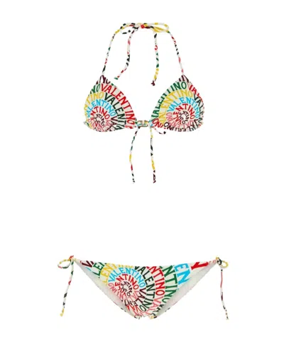 Valentino Neck-hanging Bikini Suit In No