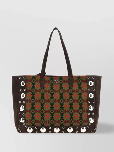 Valentino Garavani Nellcôte Big Shopping Bag With Dual Handles