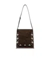 Valentino Women's Suede Nellcã£â´te Crossbody Bag In Black
