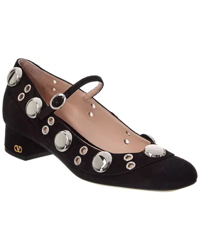 VALENTINO GARAVANI VALENTINO NELLCOTE MARY-JANE 30 SUEDE PUMP