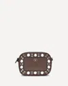 Valentino Nellcôte Shoulder Bag In Brown