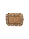 Valentino Stylish Shoulder Bag Adjustable Strap In Neutral