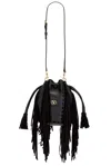 Valentino Nellcote Small Drawstring Bag In Nero