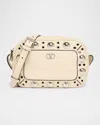 Valentino Nellcote Studded Leather Camera Crossbody Bag