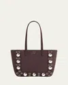 Valentino Nellcote Studded Suede Mini Tote Bag