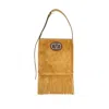 Valentino 'nellcôte' Suede Leather Shoulder Bag In Beige