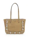 Valentino Garavani Nellcote Mini Suede Leather Tote Bag In Nude