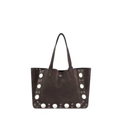 Valentino Garavani Nellcote Tote Bag In Brown