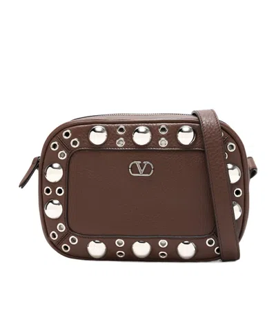 Valentino Garavani Valentino Nellcôte Vlogo Signature Zip-up Crossbody Bag