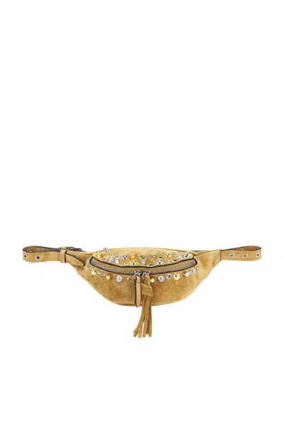 Valentino Garavani Nellcote Waist Satchel In Havana Beige