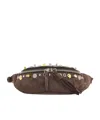 Valentino Nellcote Belt Bag In Brown