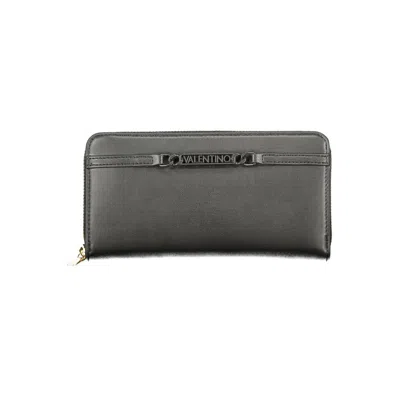 Valentino Garavani Nero Polyurethane Womens Wallet In Gray
