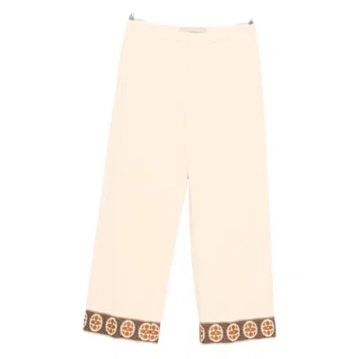 VALENTINO NEUTRAL PANTS