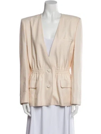 Pre-owned Valentino Night Vintage Night Blazer In Neutral