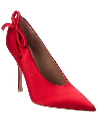 Valentino Garavani Valentino Nite Out 110 Satin Pump In Red