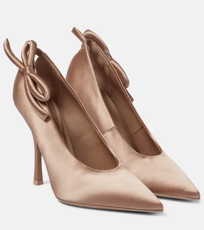 Valentino Garavani Valentino Nite Out 110 Satin Pump In Pink