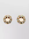 Valentino Gold Pas Plus Earrings