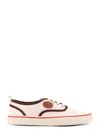Valentino Nojoke Canvas Sneakers With Contrasting Profiles In Pink
