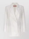 Valentino White Double-breasted Blazer
