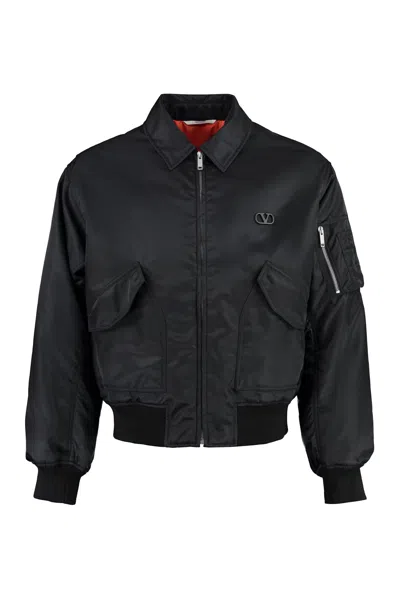 VALENTINO NYLON BOMBER JACKET
