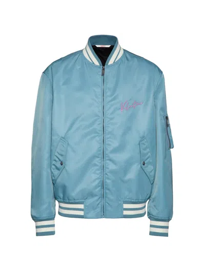 Valentino Garavani Jacket In Blue