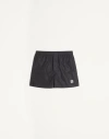 Valentino Nylon Swimsuit With Chez Patch In Black