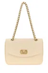 Valentino Garavani  Garavani Djuna Medium Chain Bag In Nappa Leather Woman Butter Uni In Neutral