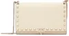 Valentino Off-white Mini Rockstud Flap Bag In Neutral