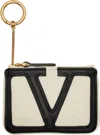 Valentino Off-white Viva Superstar Coin Pouch In Multi