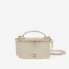 Valentino Garavani Off White Vlogo Signature Mini Crossbody Bag In Neutral