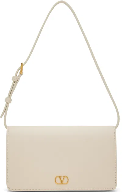 VALENTINO GARAVANI OFF-WHITE VLOGO SIGNATURE MINI SHOULDER BAG
