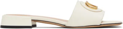 Valentino Garavani Off-white Vlogo Signature Slide Sandals