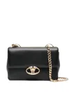 Valentino Vlogo Signature Shoulder Bag In Black