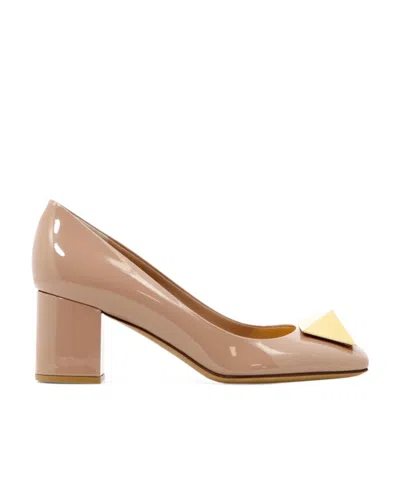 Valentino Garavani One Stud 60mm Pumps In Nude