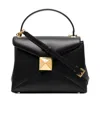 Valentino One Stud Crossbody Bag In Black