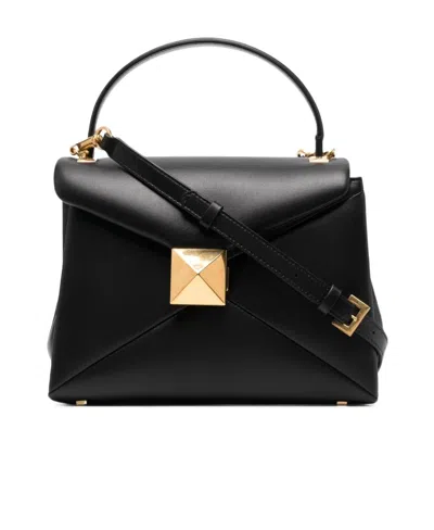 Valentino Garavani One Stud Crossbody Bag In Black