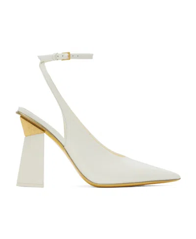 Valentino Garavani One Stud Hyper High Heels In White
