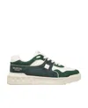 Valentino One Stud Logo-print Sneakers In White