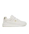 Valentino Roman Stud Leather Sneaker In White