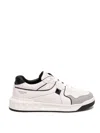 Valentino Garavani Multicolor Nappa Leather One Stud Sneakers In Gris