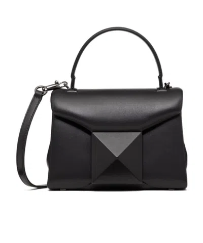 Valentino Garavani One Stud Mini Tote Bag In Black
