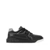 Valentino One Stud Low-top Sneakers In Black