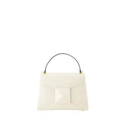 Valentino Garavani One Stud Small Handbag - Ivory - Leather In White