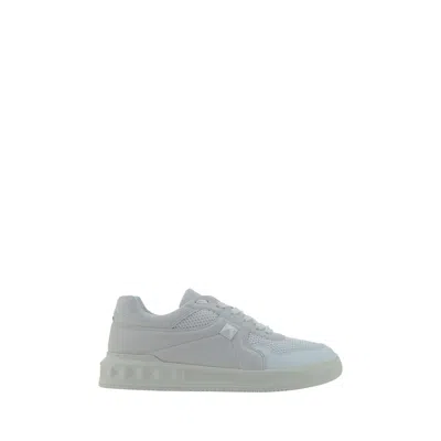 Valentino Garavani One Stud Sneakers In White