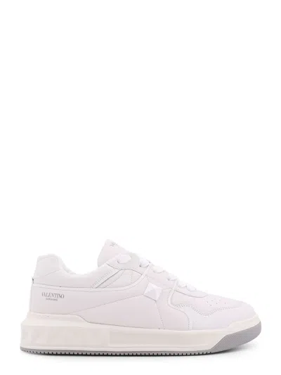 Valentino Garavani One Stud Sneakers In White