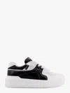 Valentino One Stud Xl Low-top Sneaker In Nappa Leather And Jacquard Toile Iconographe Technical Fabric
