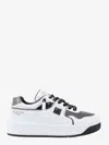 Valentino Leather Sneakers With Iconic Studs In White