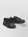 Valentino Garavani One Stud Xl Leather Low-top Sneakers In Black